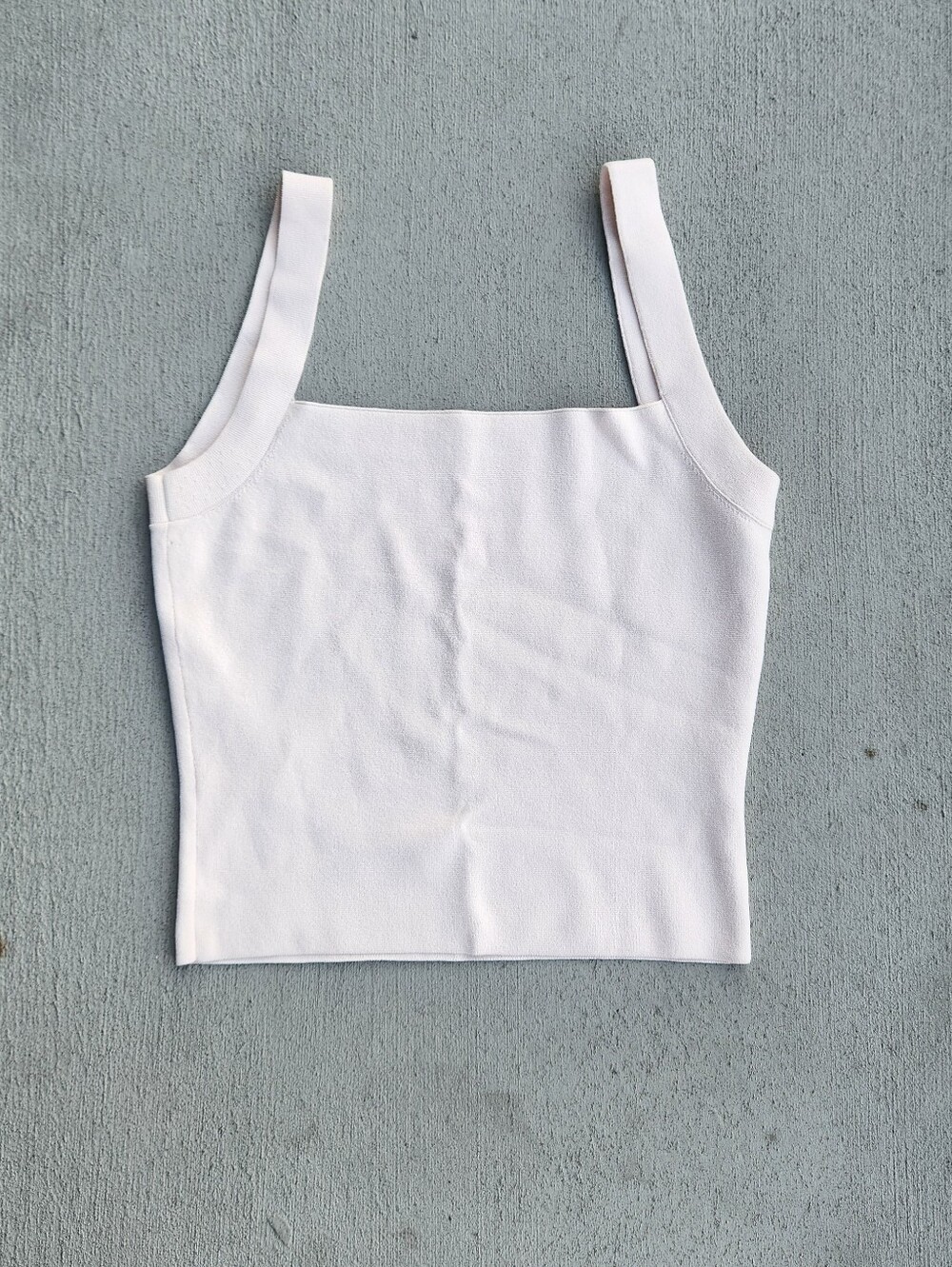 Qquare Neck Tank Top - Women